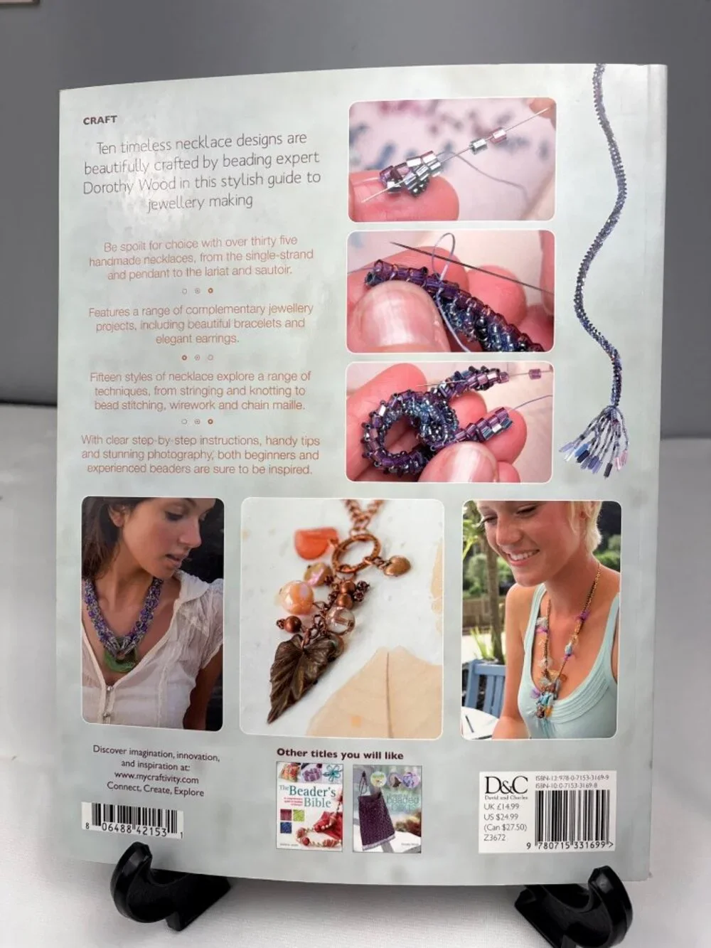Ultimate Necklace Maker Dorothy Wood 50 Stylish DIY Jewelry Book Step-By-Step
